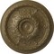 Ekena Millwork Stockport Ceiling Medallion (Fits Canopies up to 6 1/4"), 28"OD x 2 3/4"P, Mississippi Mud CM28STMMF - alternate 1